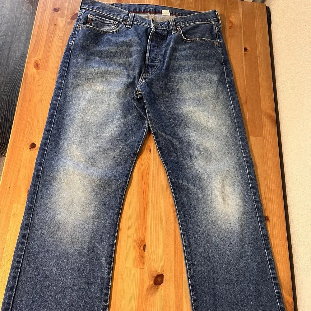Vintage Abercrombie & Fitch jeans Men's 32X29 blue Straight leg Made In USA